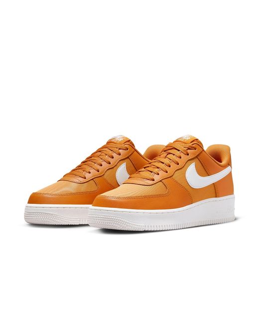 Nike Brown Air Force 1 Low '07 Se 'Monarch Canvas' for men