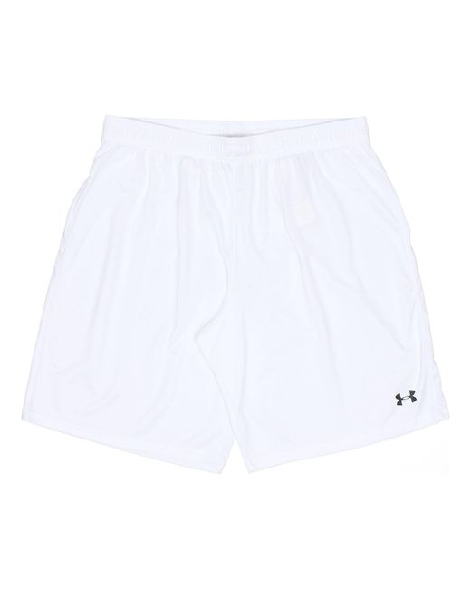 Under Armour White Athletic Shorts for men