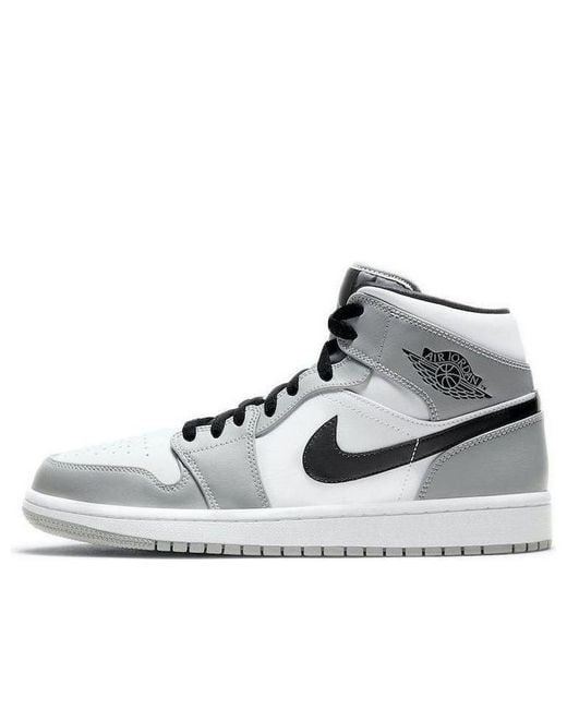 Nike Black 1 Mid 'Smoke' for men