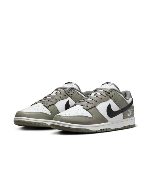 Nike Brown X Nba Dunk Low 'Paris Game 2024' for men