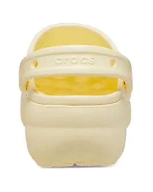 CROCSTM Yellow Classic Platform for men