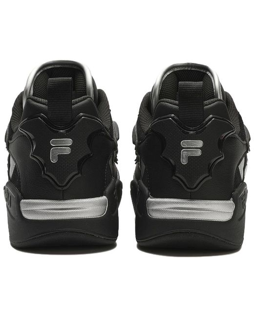Fila Black Desperado Low Top Shoes for men