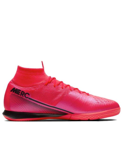 Nike Pink Mercurial Superfly 7 Elite Ic 'Future Lab' for men
