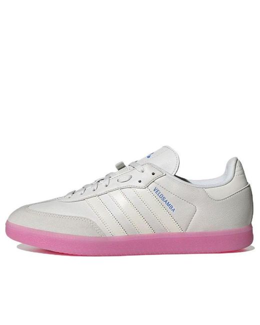 adidas Adidas Velosamba 'grey Lucid Fuchsia' in Pink for | Lyst