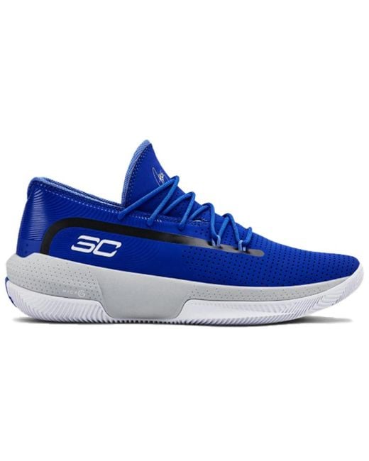 Under Armour Blue Curry 3Zer0 3 'Royal' for men