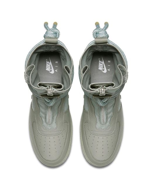 Nike Gray Sf Air Force 1 High 'Sage' for men