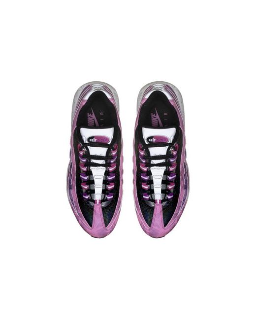 Nike Purple Air Max 95 Premium 'Flame Powder' for men