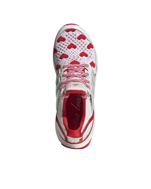 Adidas White Ultra Boost 1.0 'Valentines Day' for men