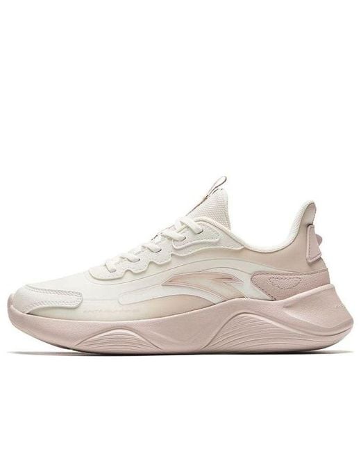 Anta White (Wmns) Running Series Sneakers
