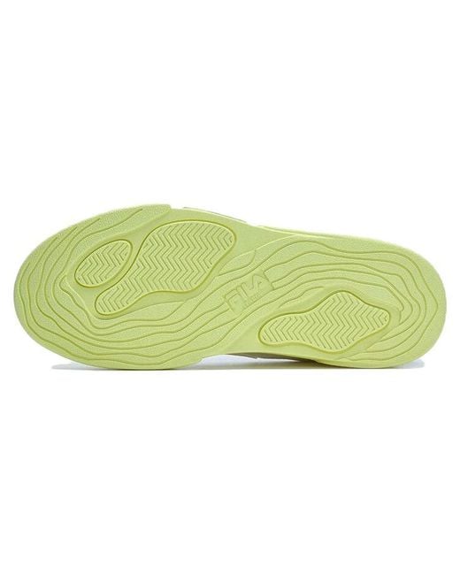 Fila White Pop 2 Skate Shoes for men
