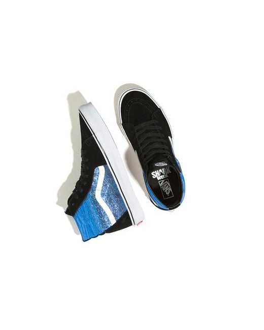 Vans Blue Shark Week X Sk8-Hi for men
