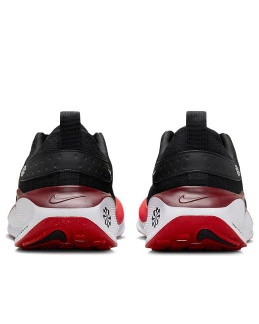 Nike Red Reactx Infinity Run 4 Fire' for men