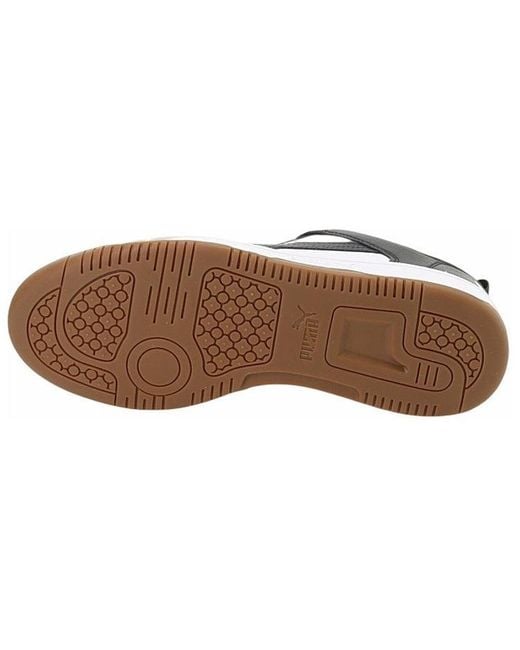 PUMA White Rebound Layup Low Sl for men