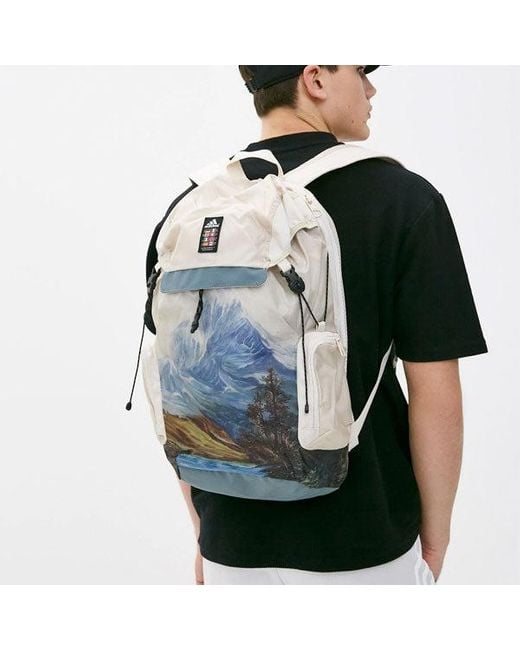 Adidas Blue Explorer Primegreen Backpack 'Aluminium Oxide'