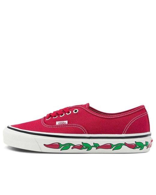 Vans Red Authentic 44 Dx 'Hot N Sweet Chili Pepper'