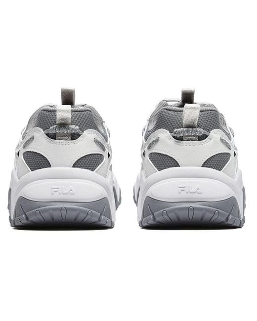 Fila White Fluid 4 Sneakers for men