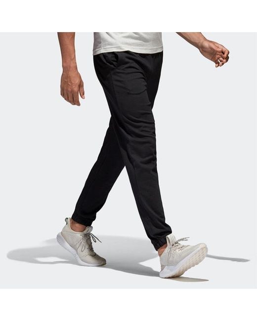 Adidas Black Sports Stylish Knit Long Pants/Trousers for men