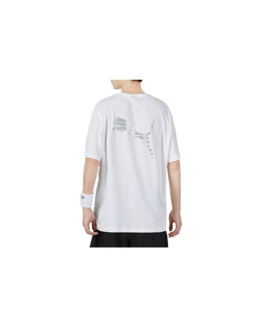PUMA White Classics Oversized T-shirt for men