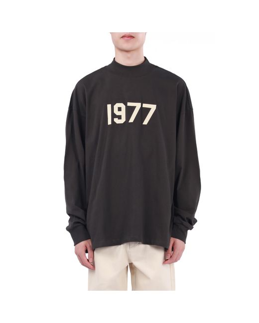 Fear Of God Blue Ss22 Long Sleeve T-Shirt 1977 'Iron' for men