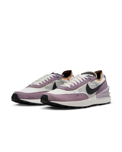 Nike White Waffle One Smoke' for men