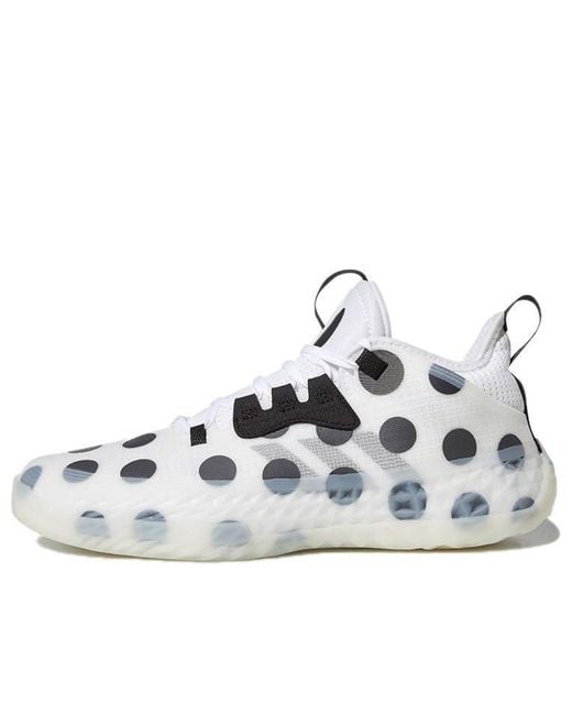 Adidas Blue Harden Volume 5 Futurenatural Polka Dot' for men