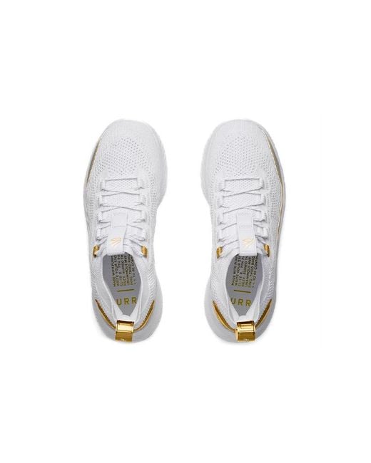 Under Armour White Curry 8 Blooded' for men