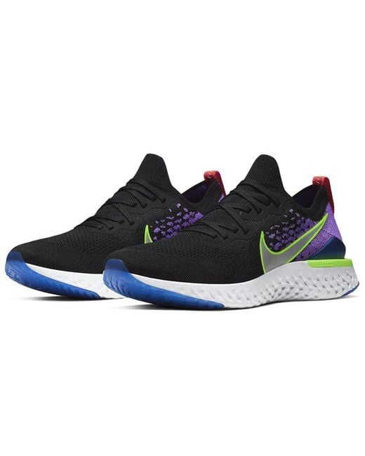 Nike Blue Epic React Flyknit 2 'Reflect' for men