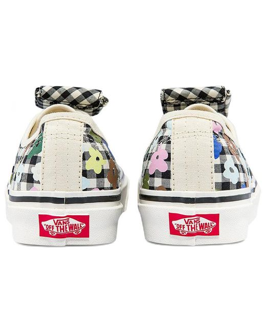 Vans Blue Sandy Liang X Authentic 44 Dx 'Checkerboard Floral' for men