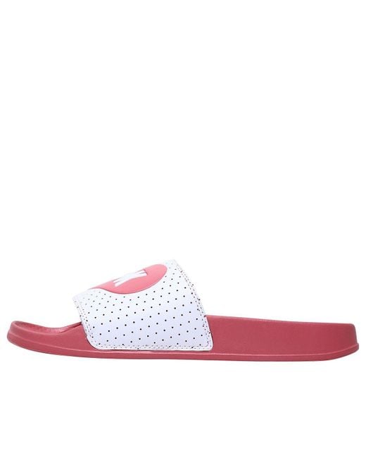 Reebok Pink Classic Slide Sandals for men