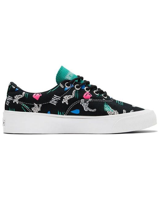 Converse Blue Skid Grip Cvo 'Archive Print for men