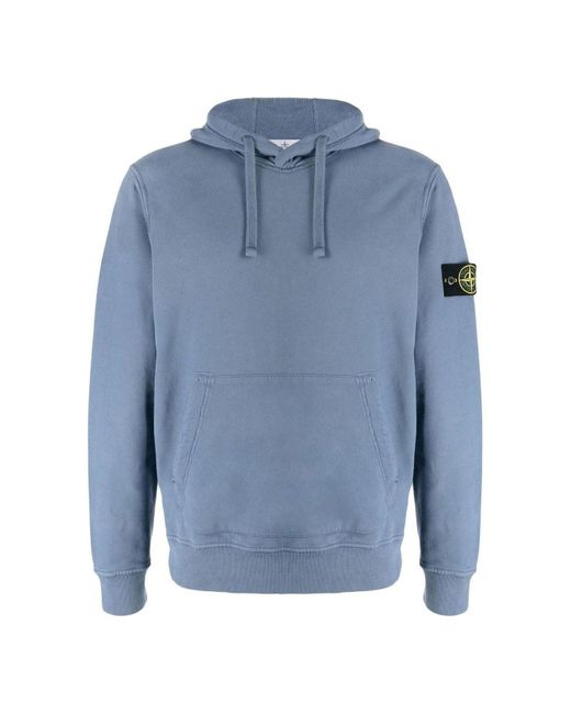 Stone Island Hoodie Dark in Blue for Men Lyst UK