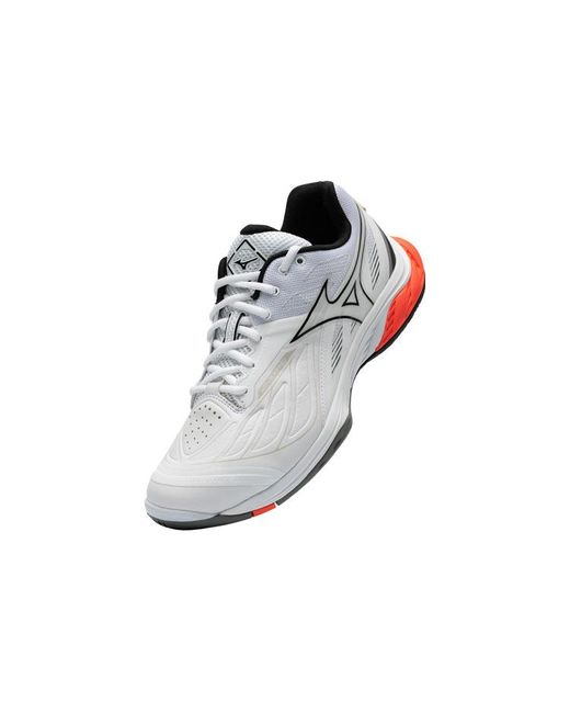 Mizuno White Wave Fang 2 Fiery Coral' for men