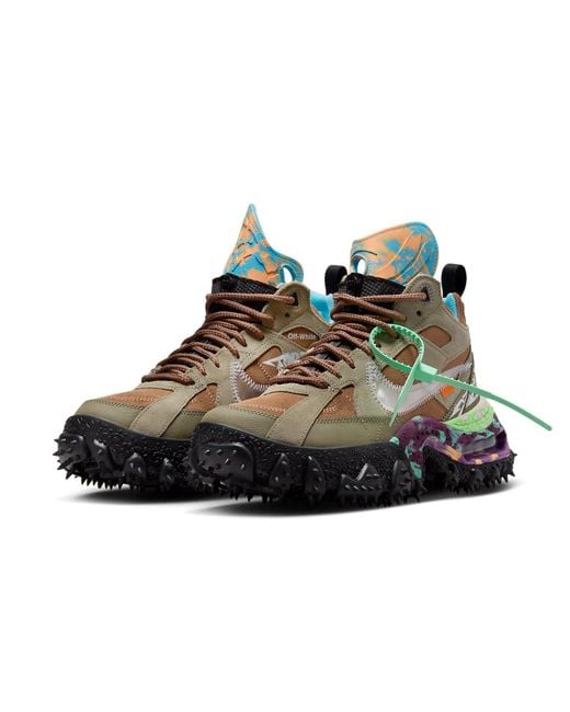 Nike Green X Off- Air Terra Forma 'Archaeo' for men