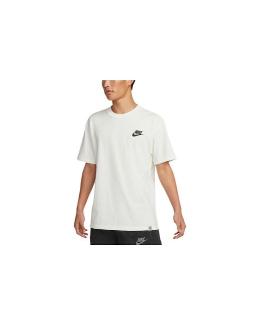 Nike White Back Avatar Printing Loose Casual Short Sleeve for men