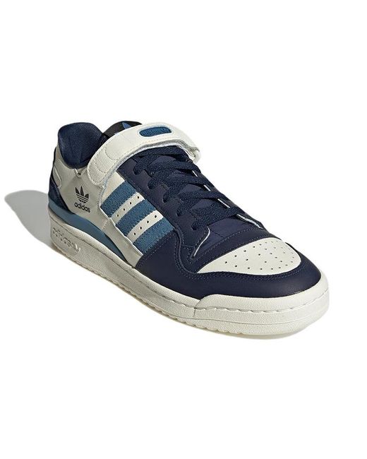 Adidas Blue Originals Forum 84 Low Dark' for men