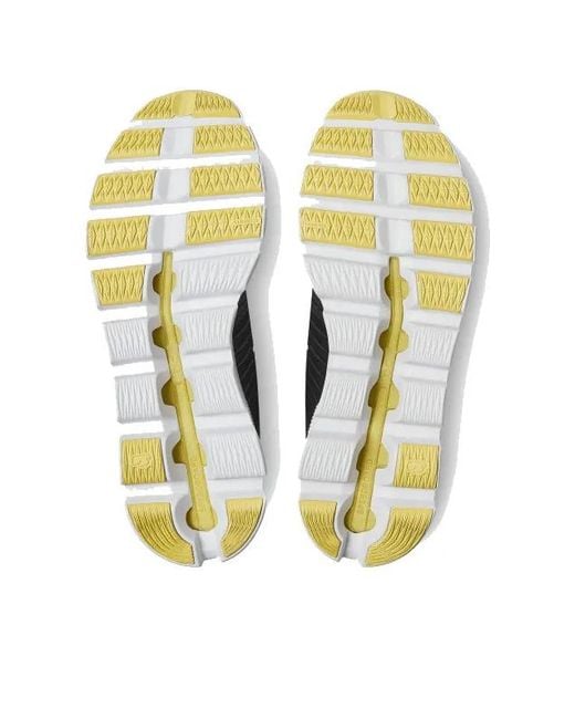On Shoes Black Cloudswift 'Magnet Citron' for men