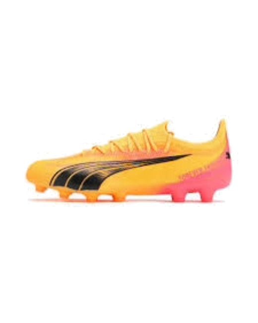 PUMA Yellow Ultra Ultimate Ag for men