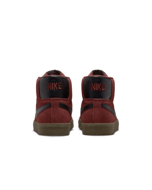Nike Brown Zoom Blazer Mid Sb 'Oxen' for men