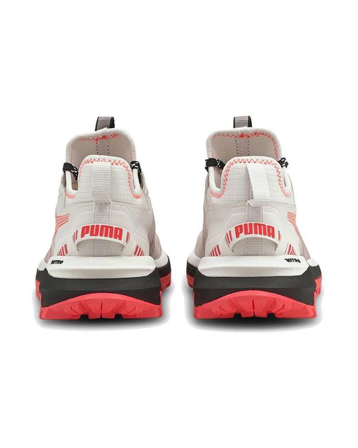 PUMA White Voyage Nitro Black/red/gray