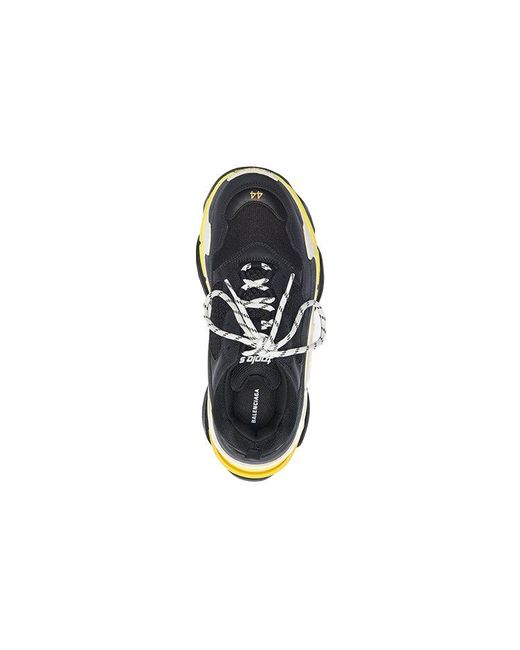 Balenciaga Yellow Triple S Sneaker for men