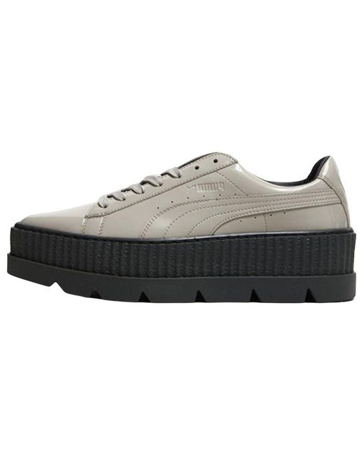 PUMA Gray (Wmns) Fenty X Pointy Creeper Patent 'Dove'