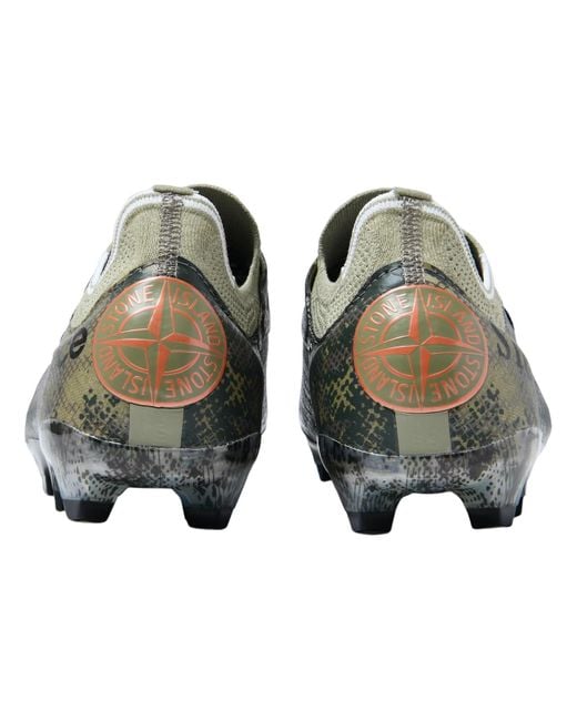 New Balance Gray X Stone Island X Raheem Sterling Furon V7 Pro Fg 'Camo' for men