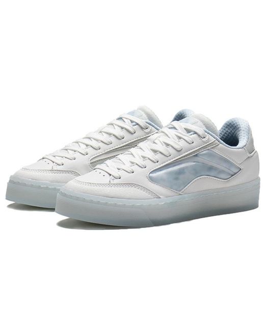 Li-ning Blue (Wmns) 180 Low Cozy Skateboarding Shoes Frost