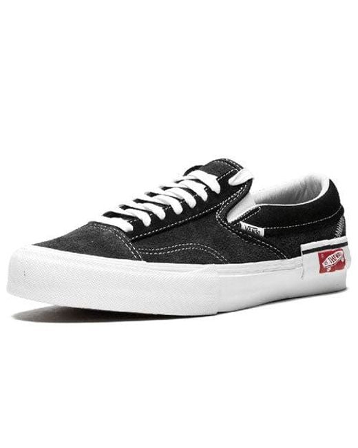 Vans Black Slip-On Cap Lx for men