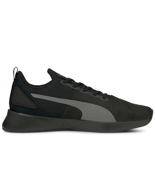 PUMA Black Flyer Runner Mesh Castlerock' for men