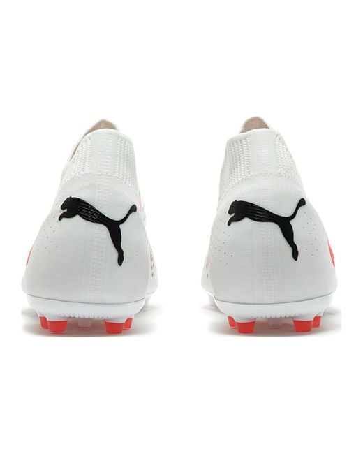 PUMA White Future Match Mg Fire Orchid' for men