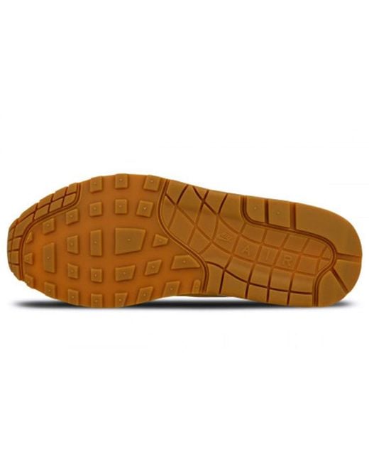 Nike Brown Air Max 1 Premium 'Wheat' for men