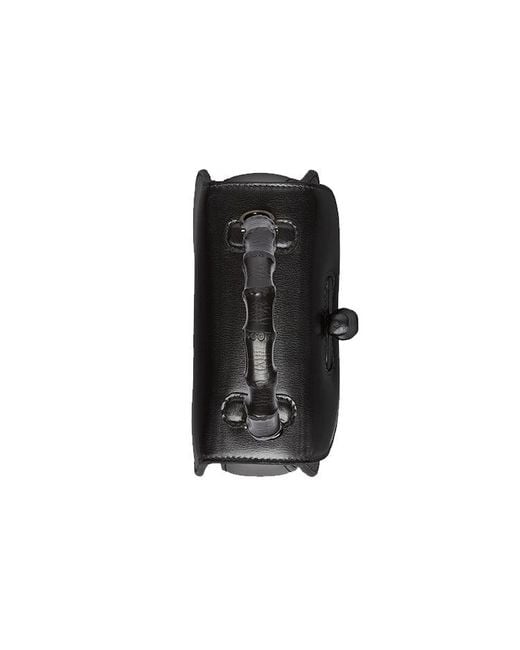 Gucci Black (Wmns) Bamboo 1947 Mini Top Handle Bag