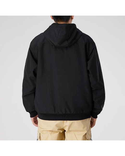PUMA Black Full-Zip Hooded Jacket for men