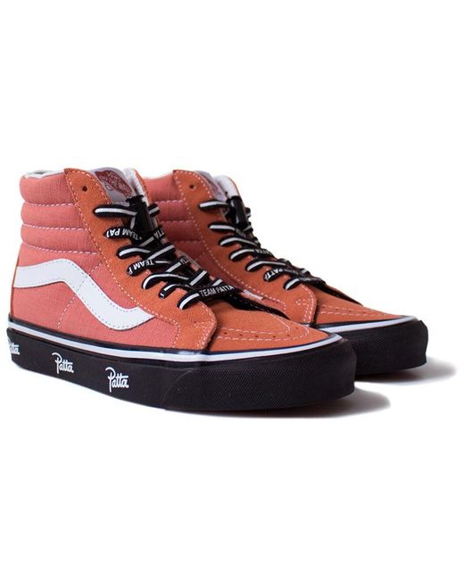 Vans Red Patta X Sk8-Hi 38 Reissue 'Langoustino' for men